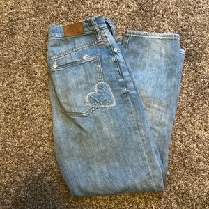 Madewell Jeans with Heart